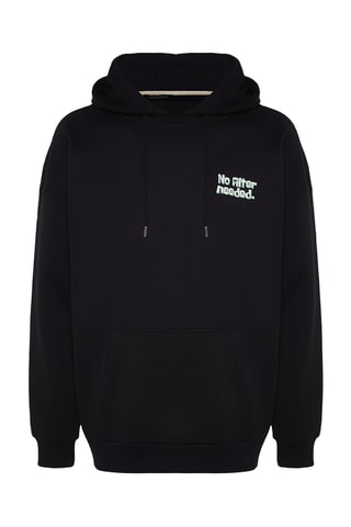 Sweat com capuz - Preto