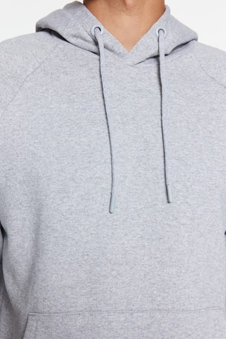 Sweat com capuz - Cinzento-claro mesclado
