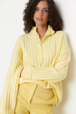 Camisola oversize - Amarelo