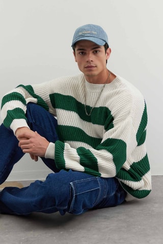 Camisola - Verde-escuro