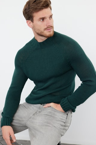 Camisola - Verde-esmeralda
