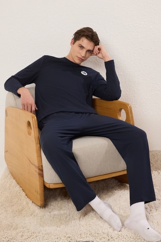 Pijama - Azul-marinho