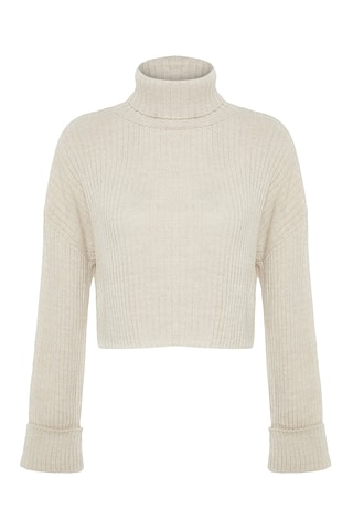 Camisola oversize - Bege