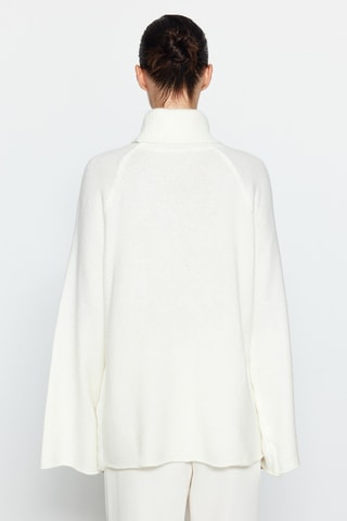 Camisola oversize - Cru