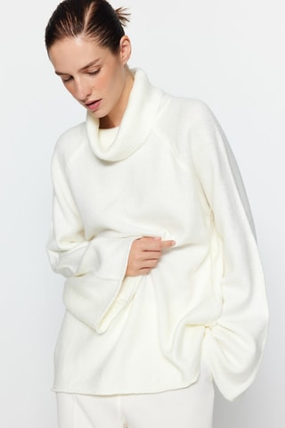 Camisola oversize - Cru