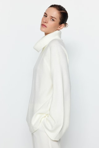 Camisola oversize - Cru