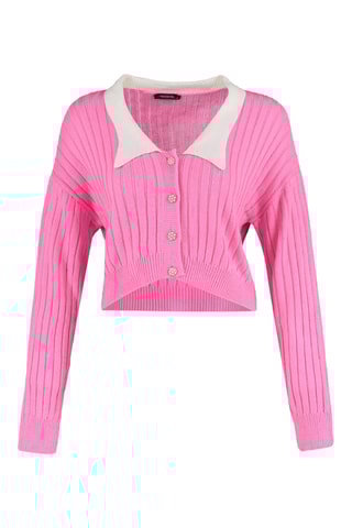 Casaco de malha - Rosa