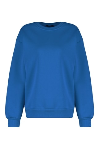 Sweat oversize - Azul-real