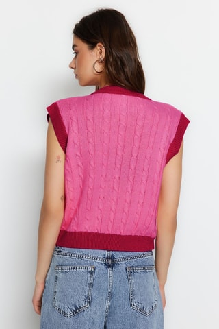 Camisola sem mangas - Rosa