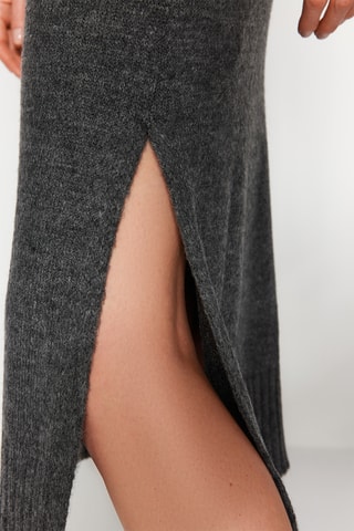 Vestido-camisola - Antracite mesclado
