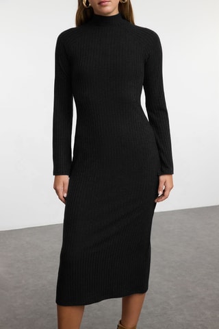 Vestido midi - Preto