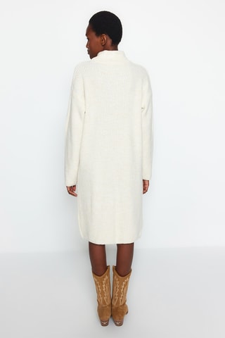 Vestido-camisola - Cru