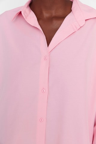 Camisa oversize - Rosa