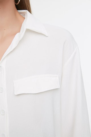 Camisa curta - Cru