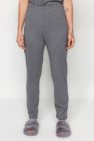 Pijama - Cinzento-escuro mesclado