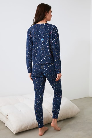 Pijama - Azul-marinho