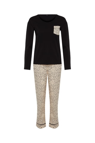 Pijama - Preto e cru