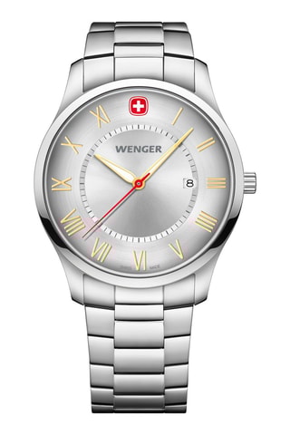 Stalen Quartz Horloge City Classic - Zilverkleurig