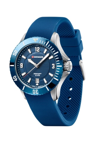 Silicone Quartz Horloge Seaforce - Blauw