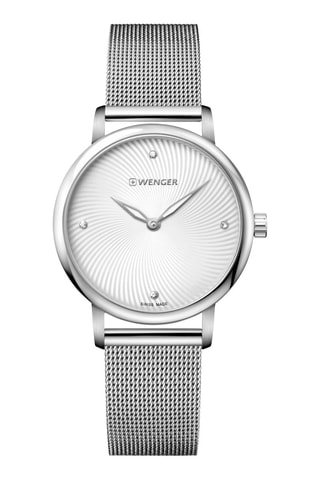 Quartz Schakelhorloge Urban Donnissima - Zilverkleurig en Zwart