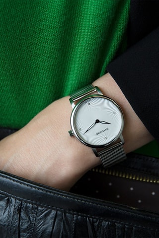 Quartz Schakelhorloge Urban Donnissima - Zilverkleurig en Zwart