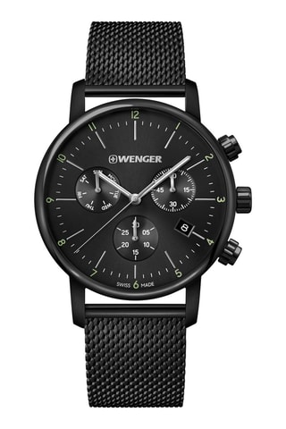 Quartz Schakelhorloge Urban Classic - Chronograaf - Zwart