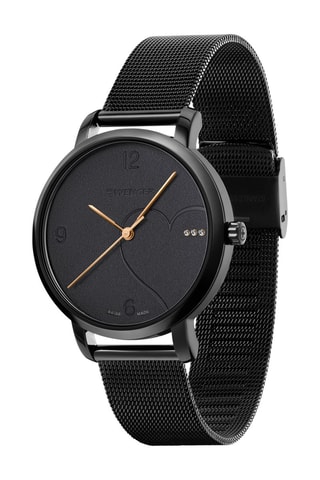 Quartz Schakelhorloge Metropolitan Donnissima - Zwart