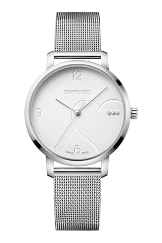 Roestvrijstalen Quartz Horloge - Zilverkleurig