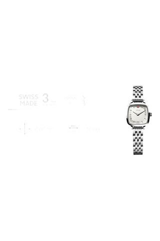 Roestvrijstalen Quartz Horloge - Zilverkleurig