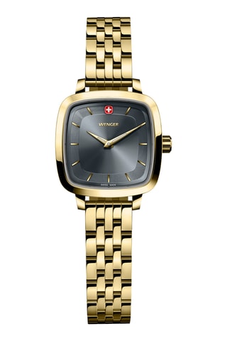 Roestvrijstalen Quartz Horloge - Goudkleurig