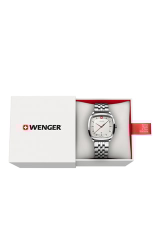 Roestvrijstalen Quartz Horloge - Zilverkleurig