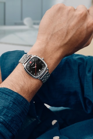 Roestvrijstalen Quartz Horloge - Zilverkleurig