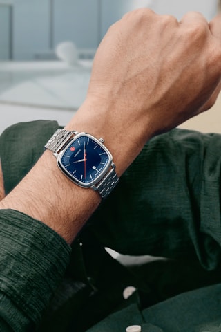 Roestvrijstalen Quartz Horloge - Zilverkleurig