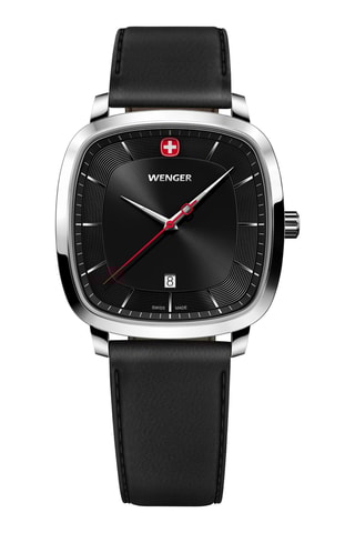 Quartz Horloge - Zwart en zilverkleurig