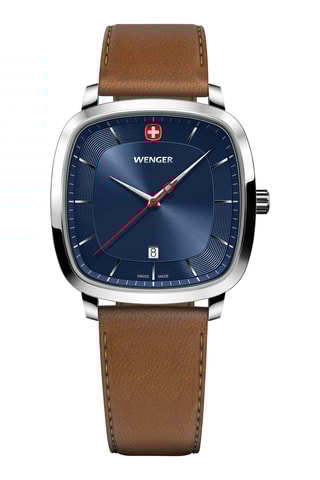 Quartz Horloge Smartcycle - Bruin en Zilverkleurig