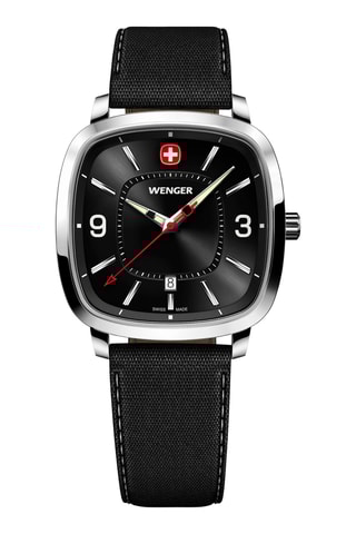 Quartz Horloge - Zwart en zilverkleurig