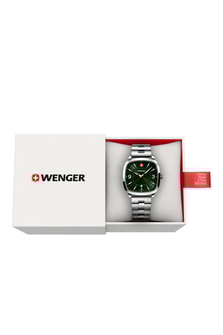 Montre à quartz en acier inoxydable - Argenté