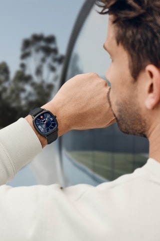 Silicone Quartz Horloge - Zwart