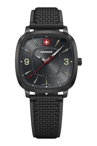 Silicone Quartz Horloge - Zwart