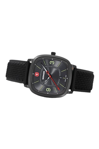 Silicone Quartz Horloge - Zwart