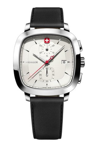 Quartz Horloge - Chronograaf - Zwart en zilverkleurig