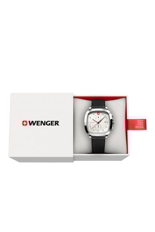 Quartz Horloge - Chronograaf - Zwart en zilverkleurig