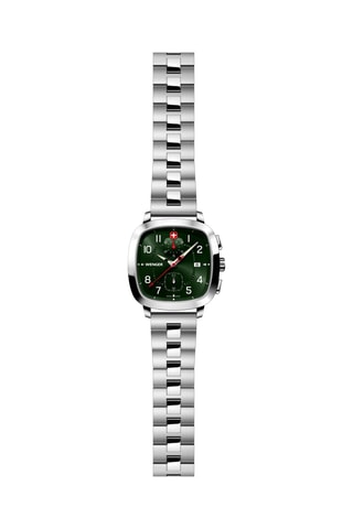 Roestvrijstalen Quarts Horloge - Chronograaf - Zilverkleurig