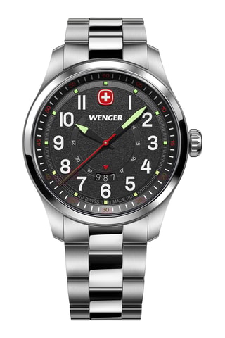 Roestvrijstalen Quartz Horloge - Zilverkleurig
