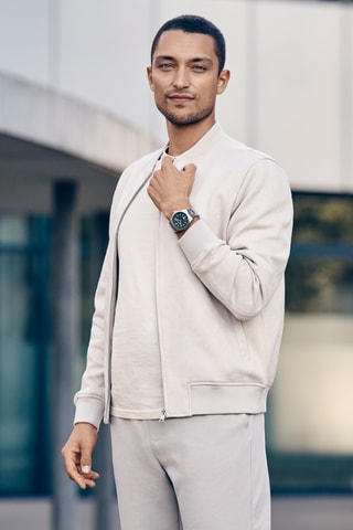 Roestvrijstalen Quartz Horloge - Zilverkleurig