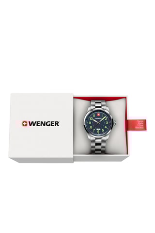 Roestvrijstalen Quartz Horloge - Zilverkleurig