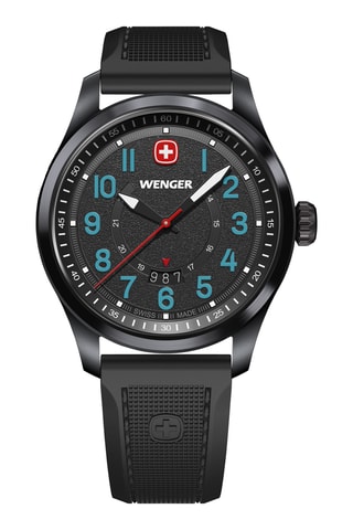 Silicone Quartz Horloge - Zwart