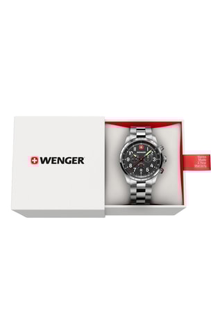 Roestvrijstalen Quartz Horloge - Tachymeter - Zilverkleurig