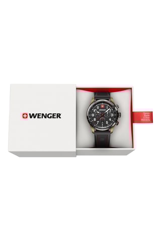 Silicone Quartz Horloge - Chronograaf - Zwart en bronskleurig