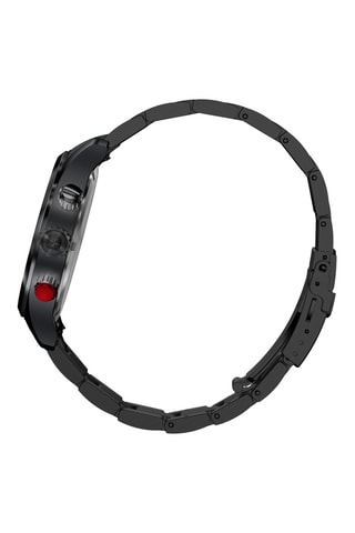 Roestvrijstalen Quarts Horloge - Chronograaf - Zwart